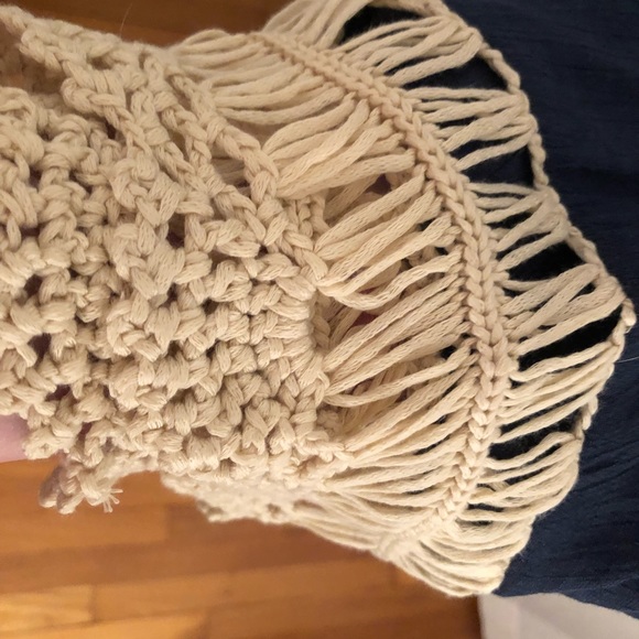 Boho kimono with macrame detail O/S - Picture 5 of 6